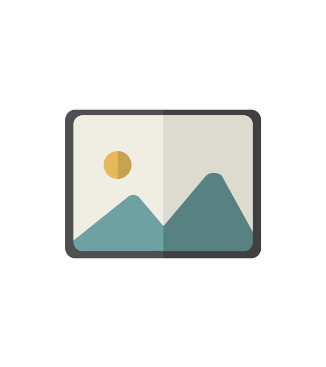 Basic RGB Illustration of gallery icon